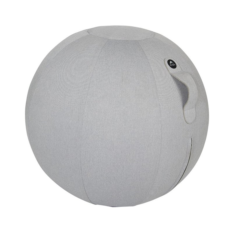 ALBA zitbal MHBALL, safraan geel, 650 mm, met handgreep